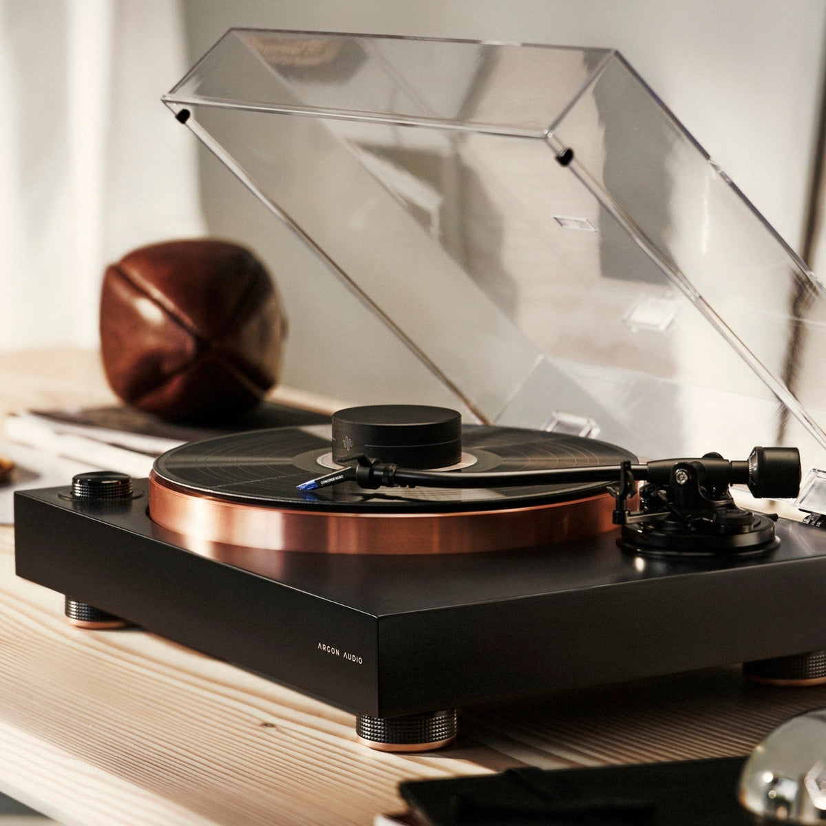Essentials TT Weight Heavy on an Argon Audio turntable