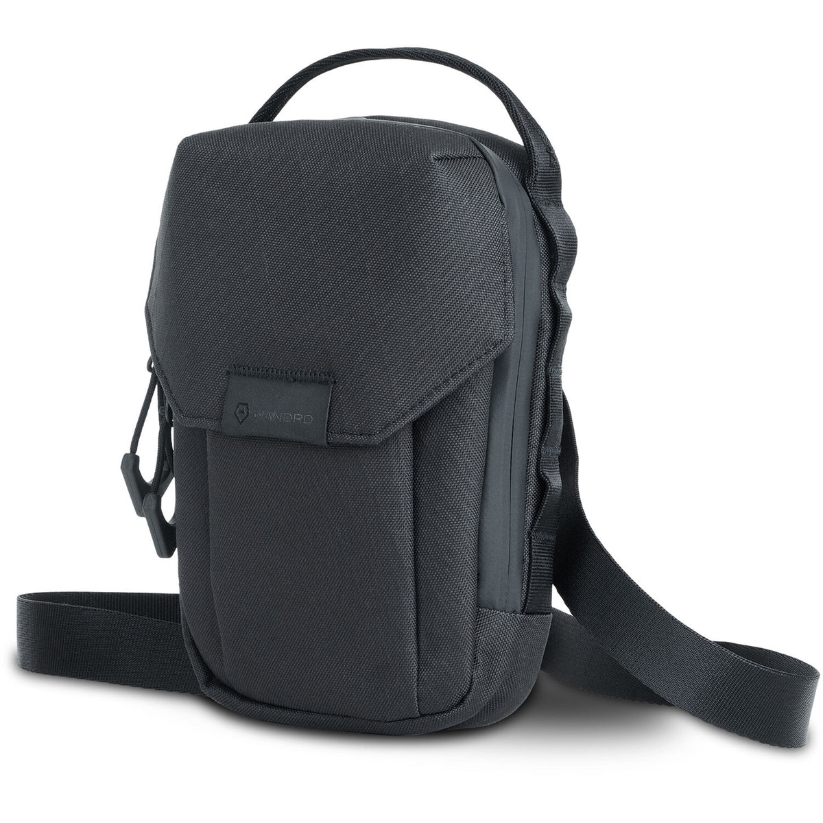 Wandrd X1 Cross Body video equipment bag with adjustable strap and multiple compartments for camera gear and accessories.