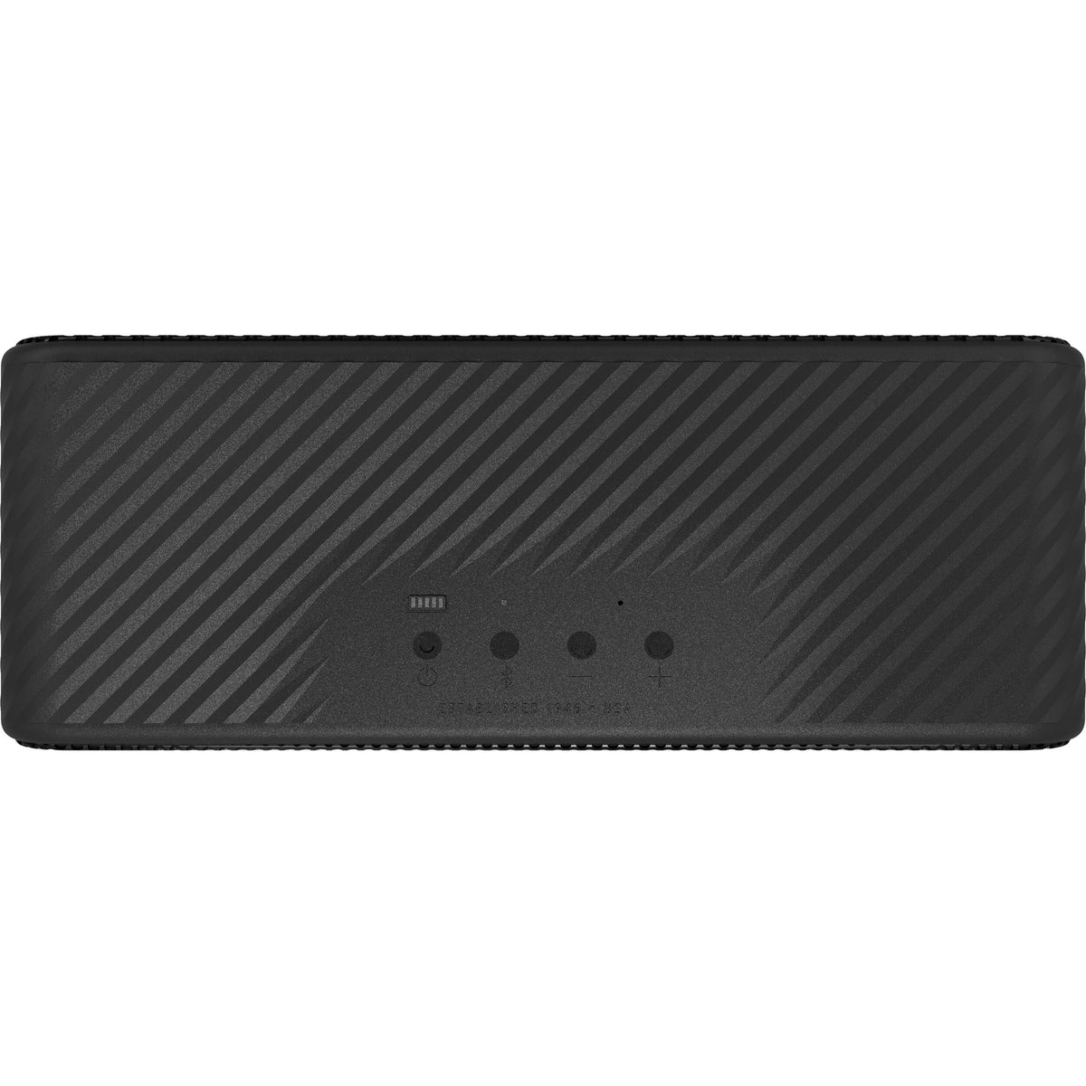 Klipsch Detroit portable speakers showcasing sleek design and wood finish, perfect for on-the-go audio enjoyment.