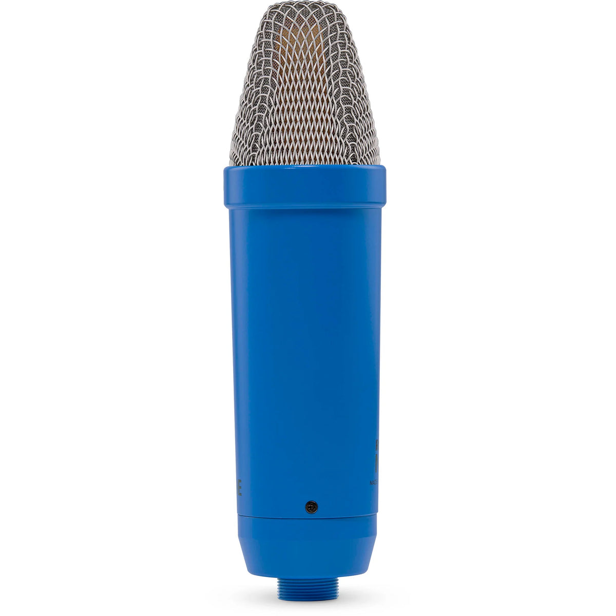 Rode NT1 Signature Series condenser microphone with gold finish and shock mount for studio recording and vocals.