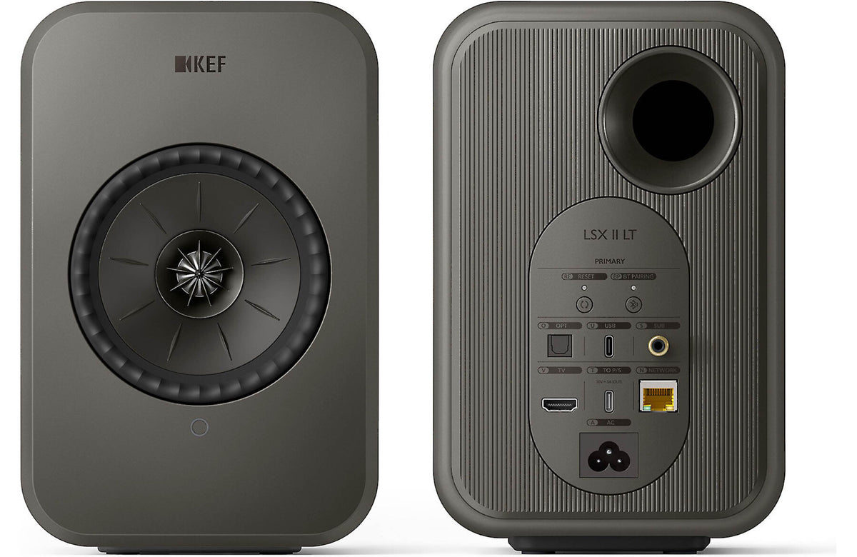 KEF LSX II LT active wireless bookshelf speakers