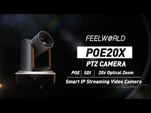 Feelworld PTZ-Kamera POE20X SDI/HDMI mit 20-fach optischem Zoom
