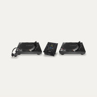 2 x Reloop RP-2000 MK4 + Reloop RMX-22i + Sennheiser HD 25 Light Vinyl DJ Starter Set
